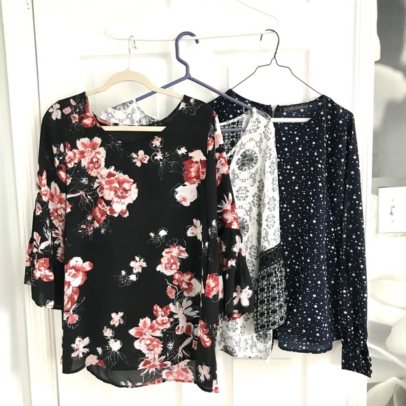 Bundle of 3 tops / blouses size L - Picture 2 of 11